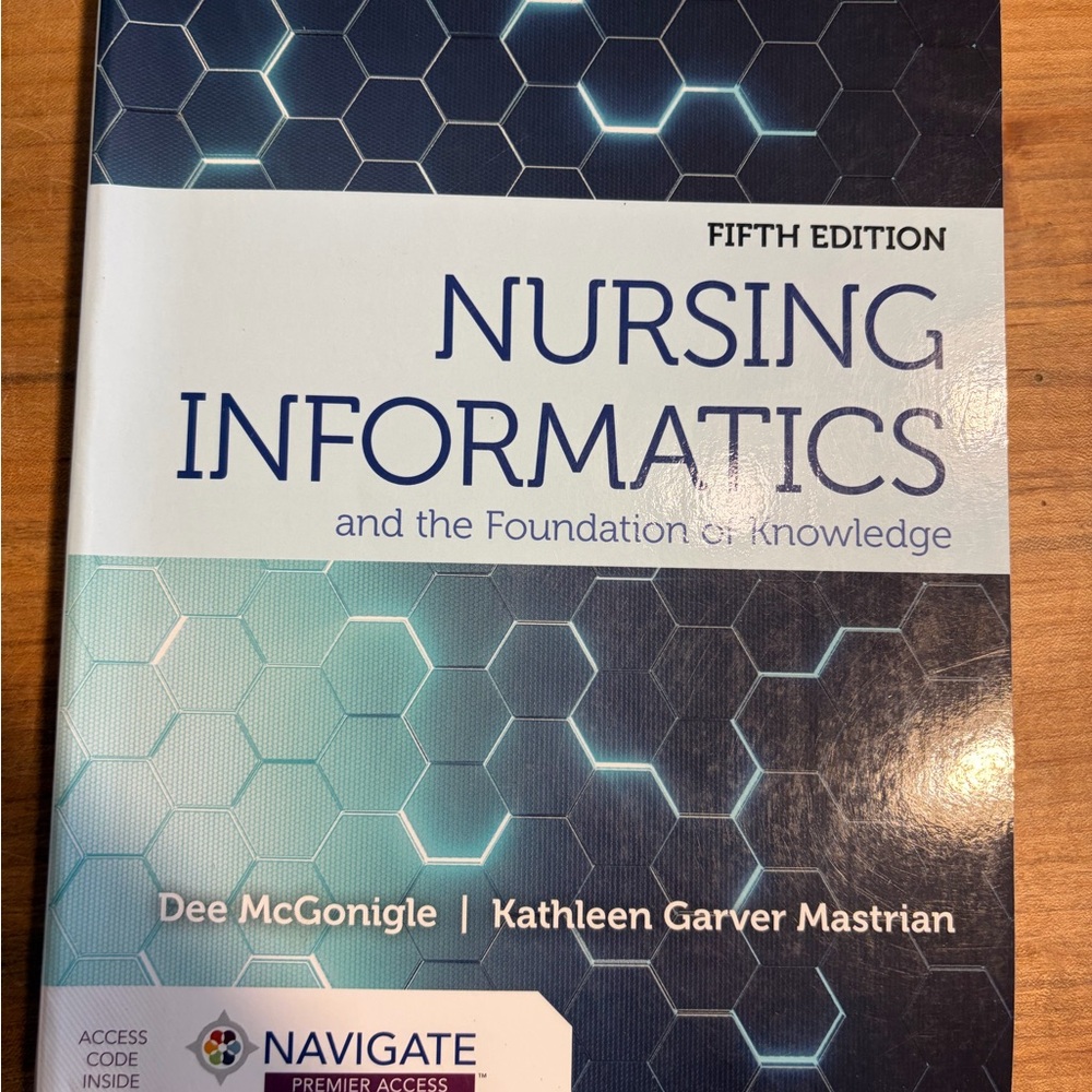 Nursing Informatics Fifth Edition Book